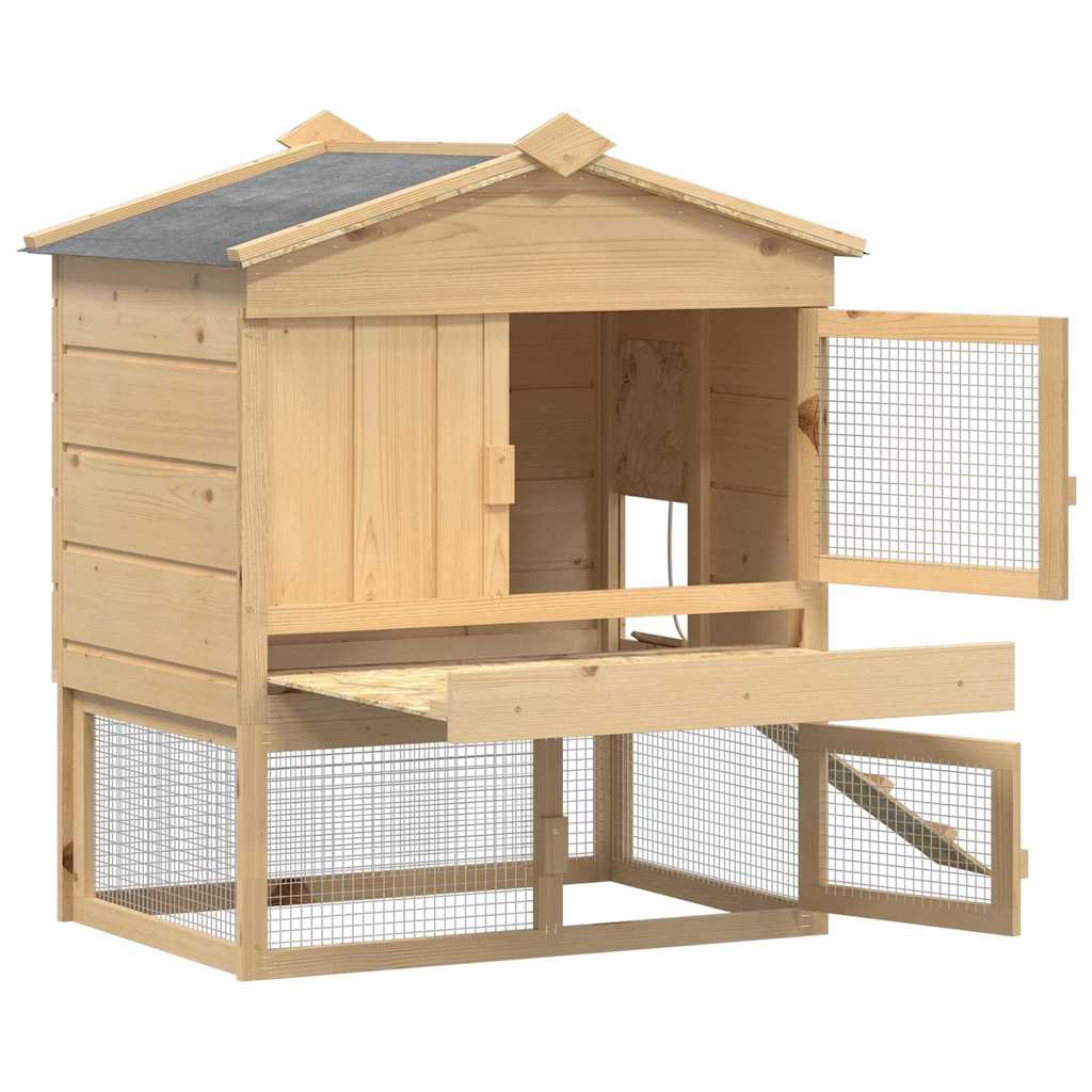 Hühnerstall Braun 75 x 59 x 60 cm