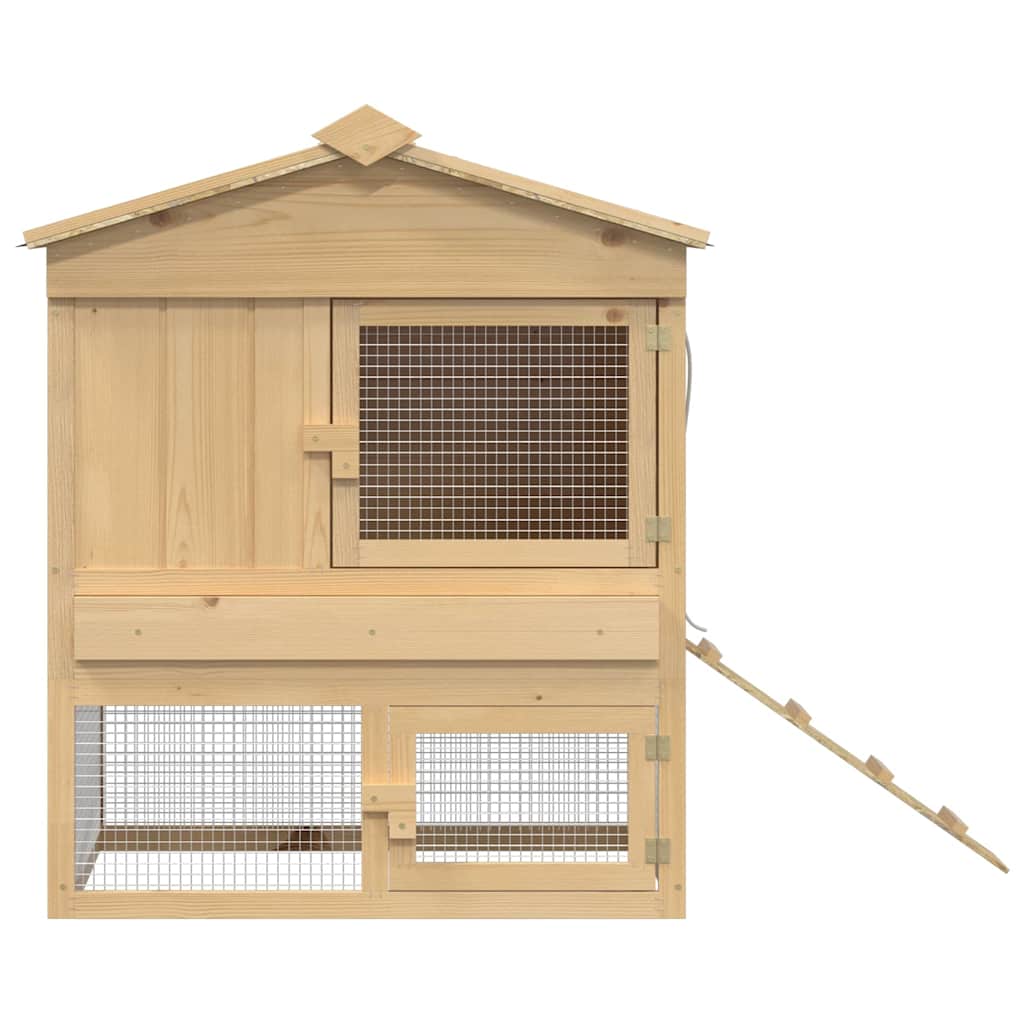 Hühnerstall Braun 75 x 59 x 60 cm