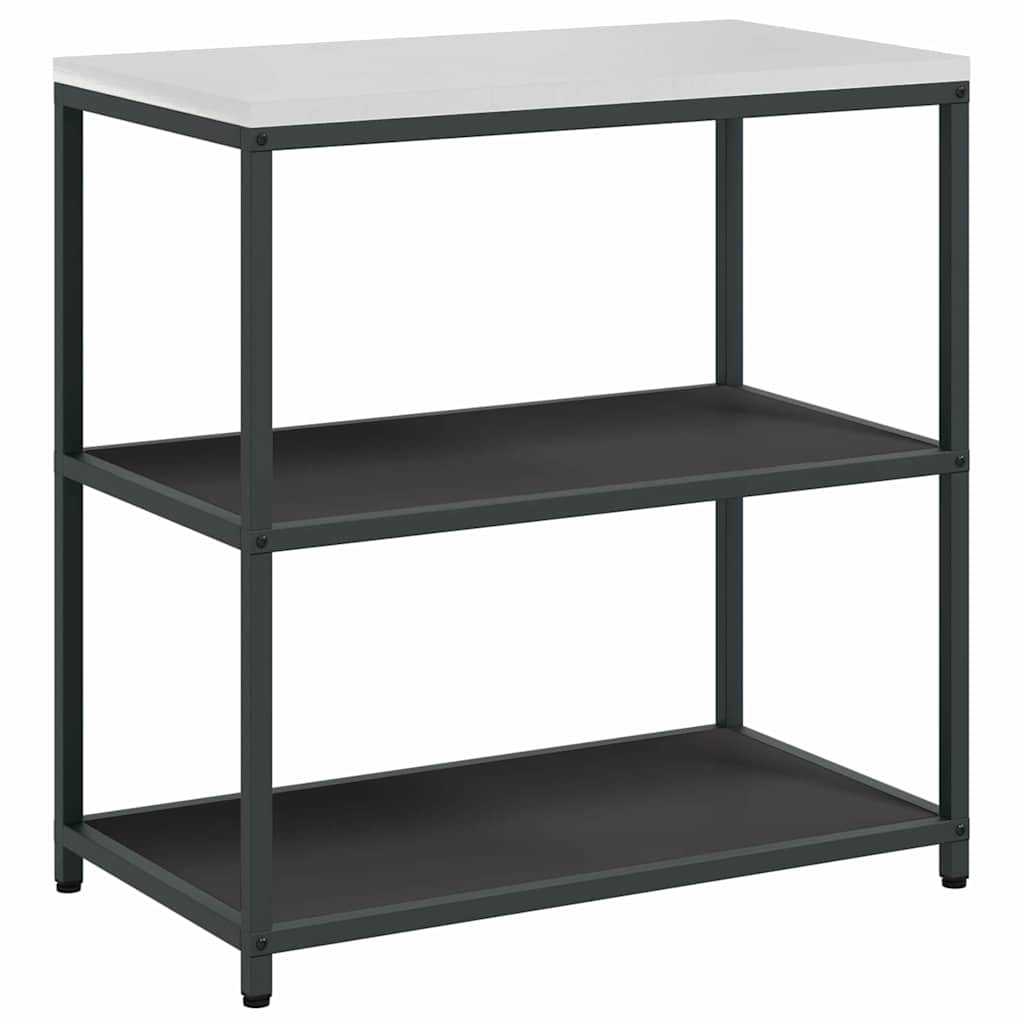 Küchenlager-Set mit Regal Other 3 pcs Schwarz 240 x 50 x 92 cm