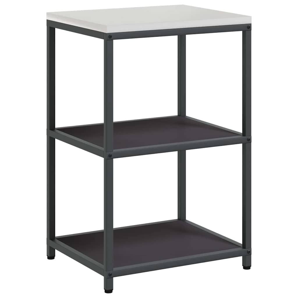 Küchenlager-Set mit Regal Other 3 pcs Schwarz 210 x 50 x 92 cm