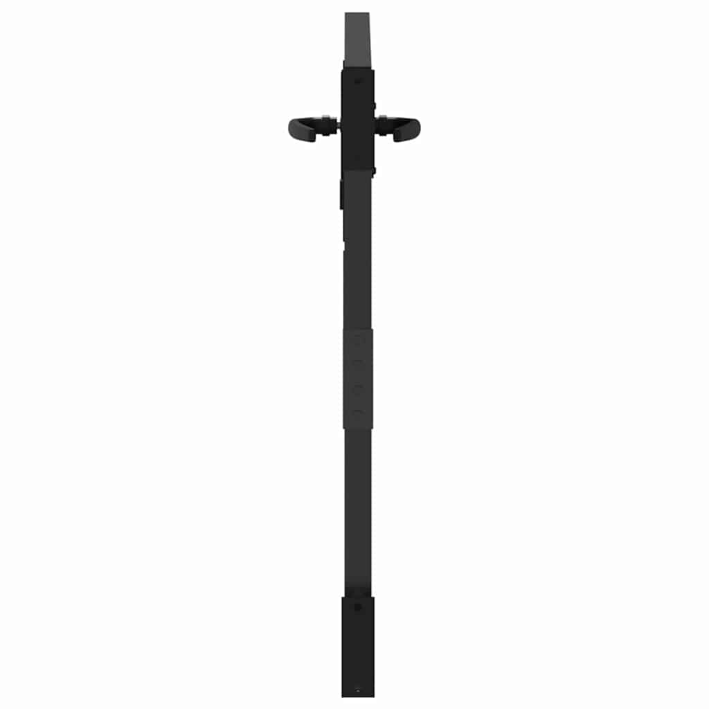 Gartentor, Gartenzaun 85x75 cm Cortenstahl Baumdesign Schwarz
