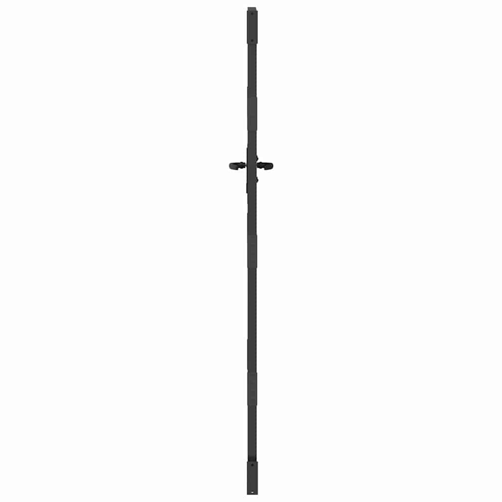 Gartentor, Gartenzaun 85x75 cm Cortenstahl Baumdesign Schwarz