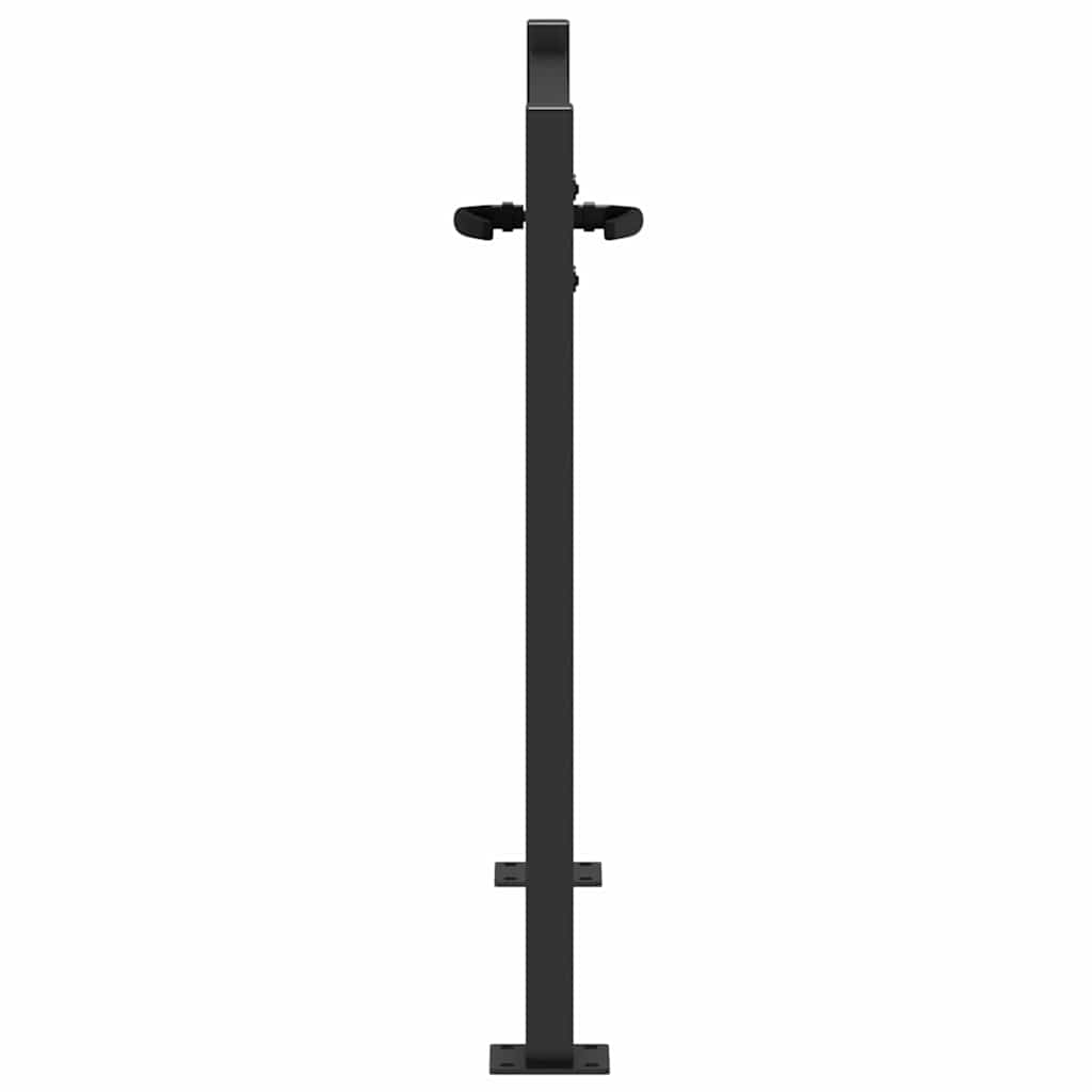 Gartentor, Gartentor 105x75 cm Cortenstahl quadratisches Design