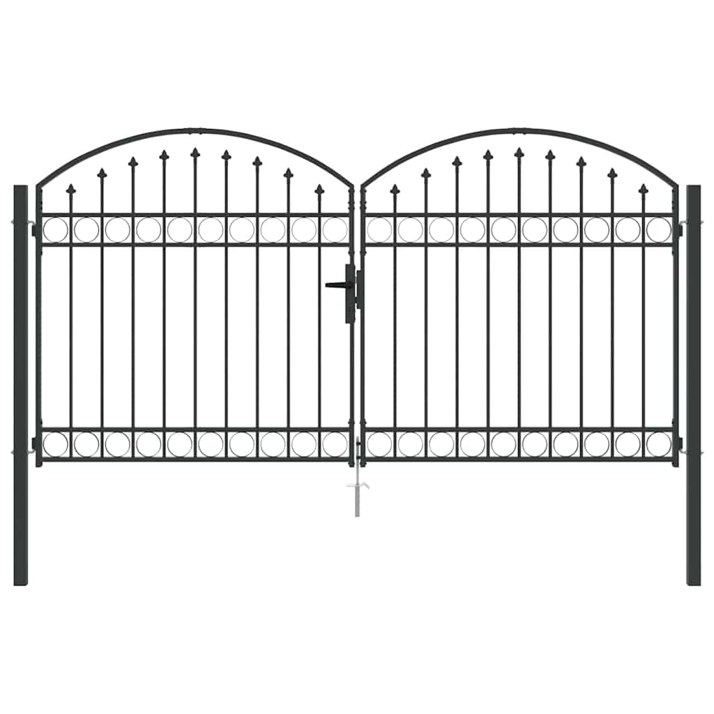 Zaun tor Sonstiges Grau 300 x 150 cm Stahl