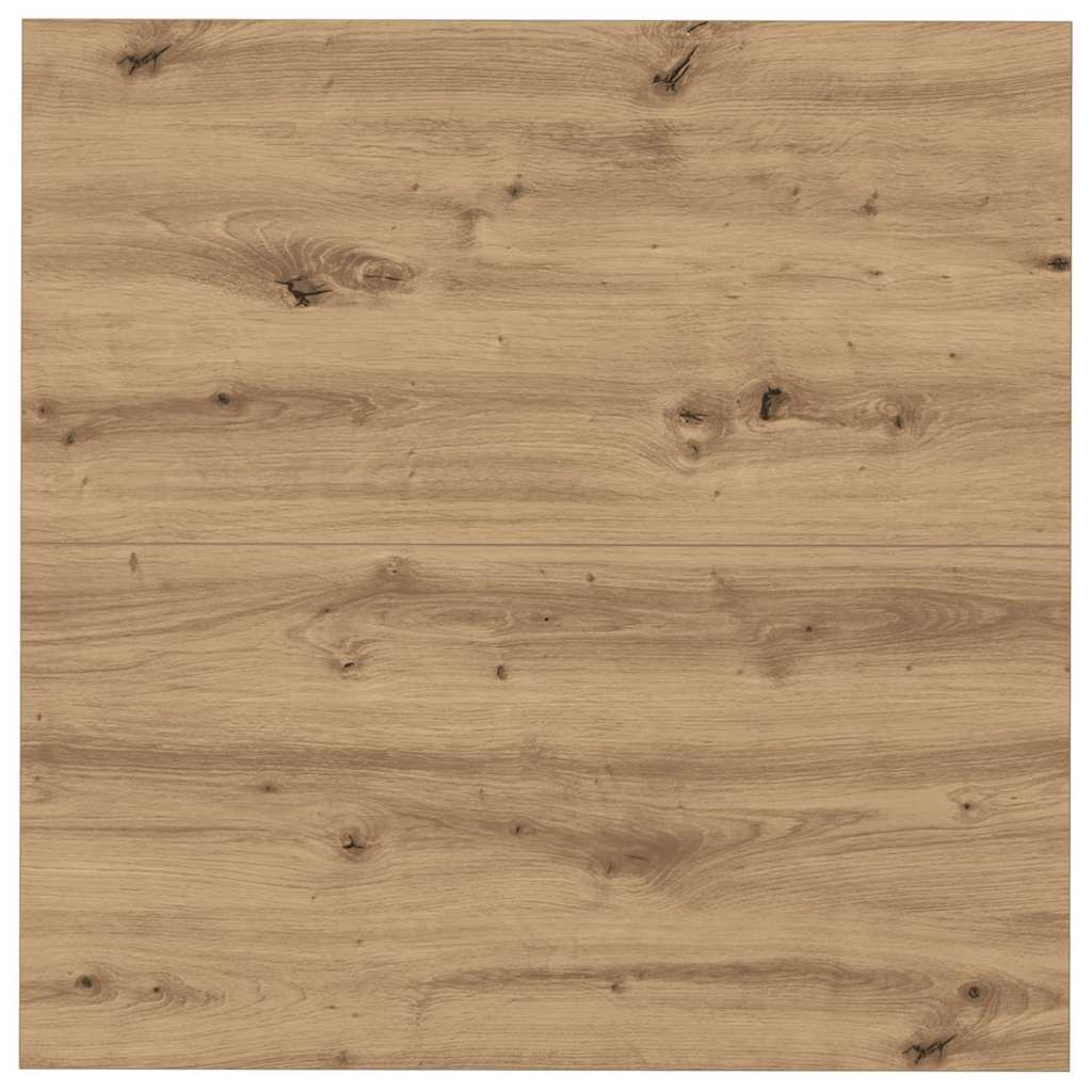 Couchtisch Eiche handwerklich 80 x 80 x 40 cm Holzwerkstoff