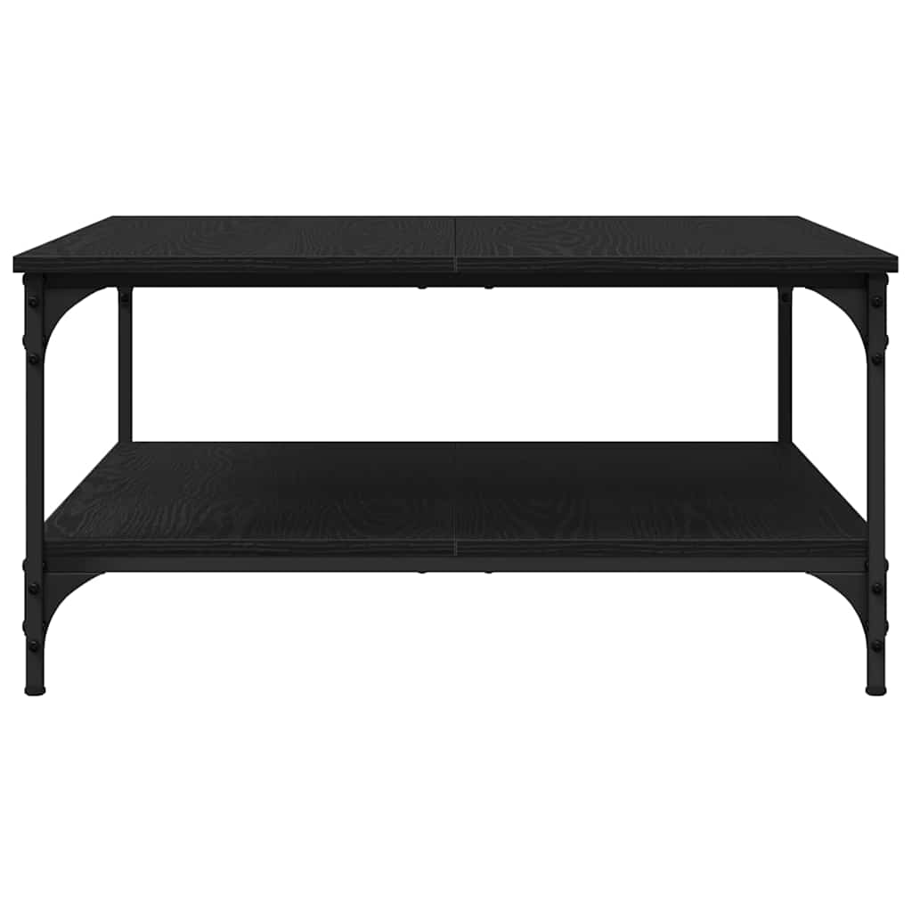 Couchtisch Schwarze Eiche 80 x 80 x 40 cm Holzwerkstoff