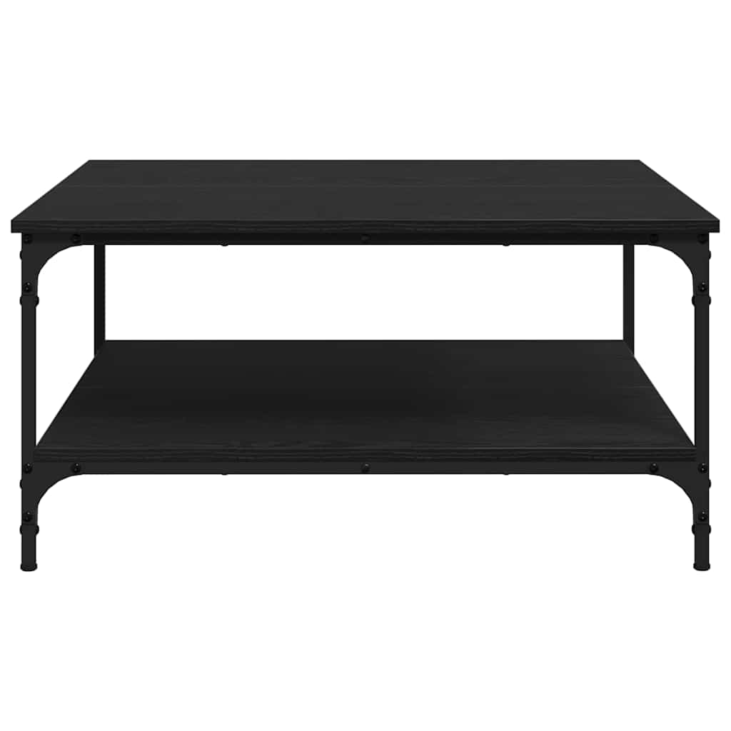 Couchtisch Schwarze Eiche 80 x 80 x 40 cm Holzwerkstoff