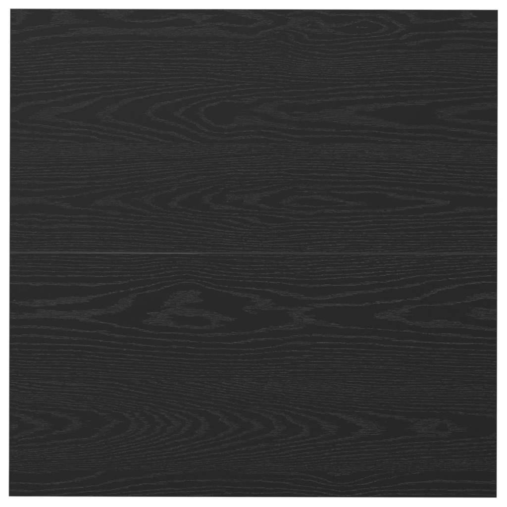 Couchtisch Schwarze Eiche 80 x 80 x 40 cm Holzwerkstoff