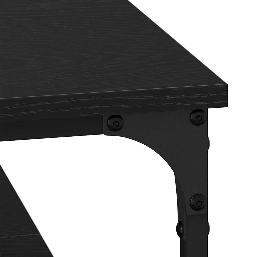 Couchtisch Schwarze Eiche 100 x 100 x 40 cm Holzwerkstoff