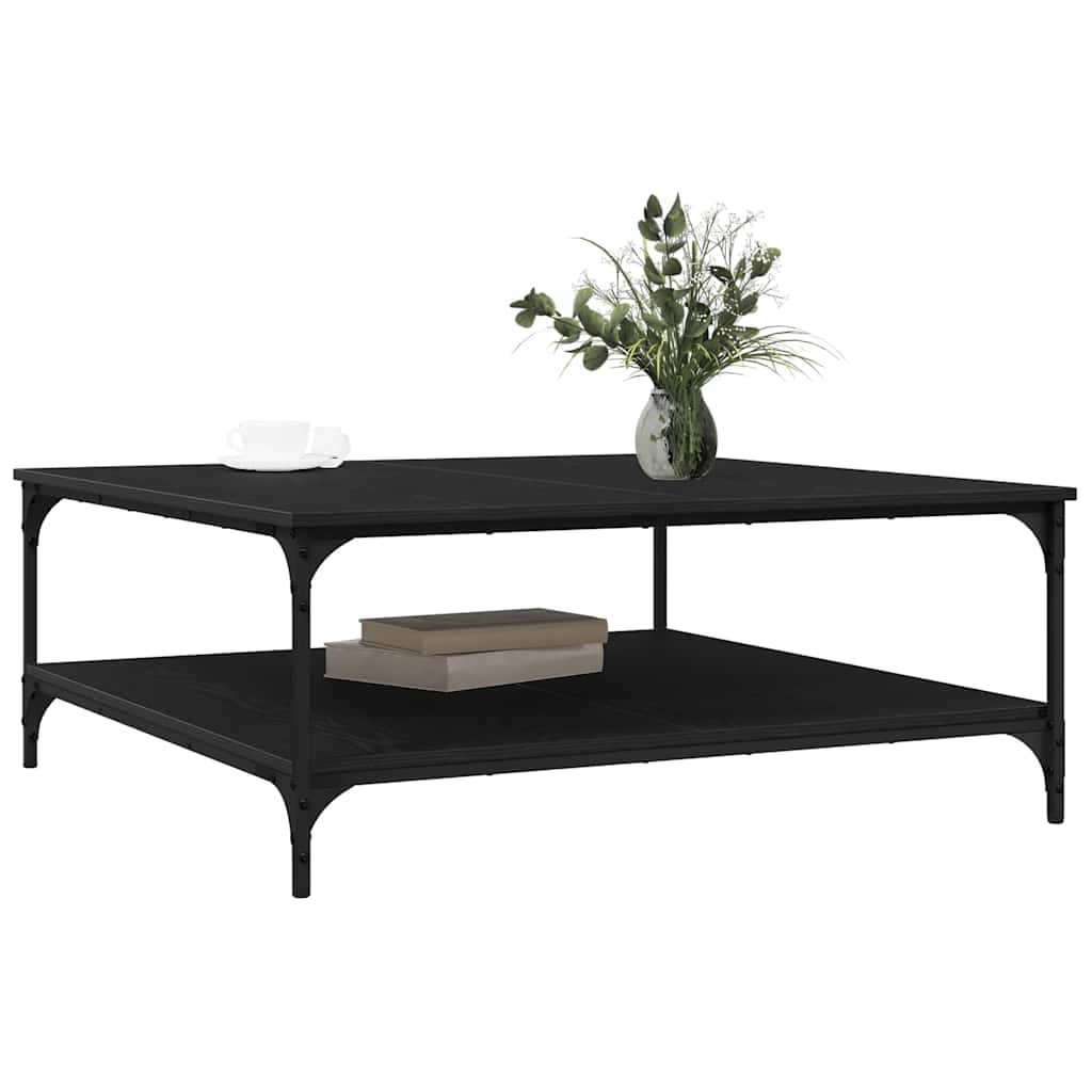 Couchtisch Schwarze Eiche 100 x 100 x 40 cm Holzwerkstoff
