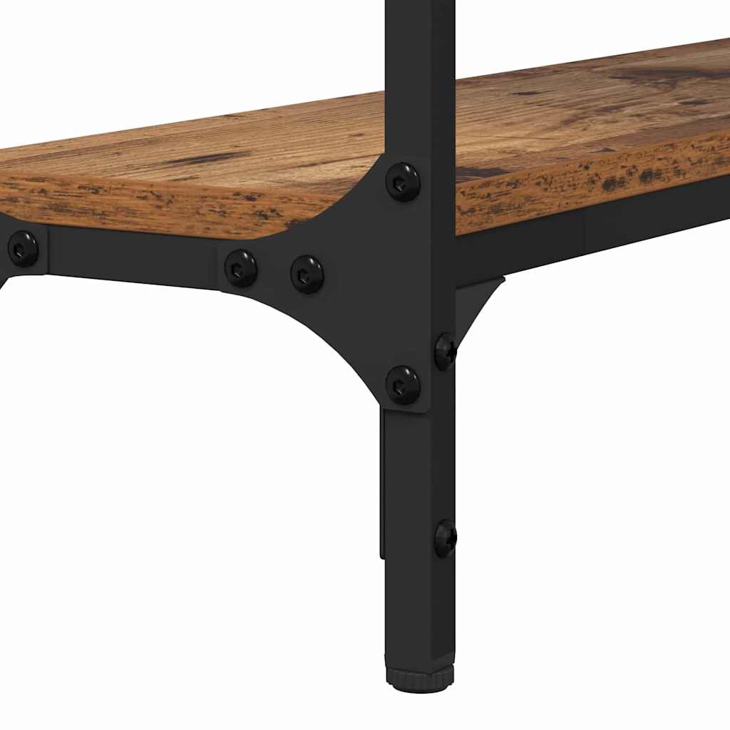 Konsolentisch Altholz 100 x 22,5 x 75 cm Holzwerkstoff