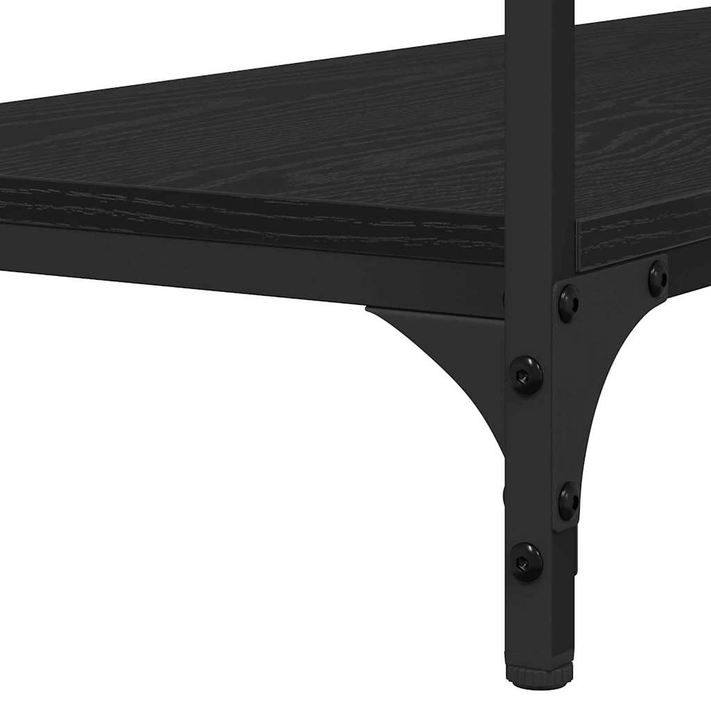 Konsolentisch Schwarze Eiche 100 x 34.5 x 75 cm Holzwerkstoff