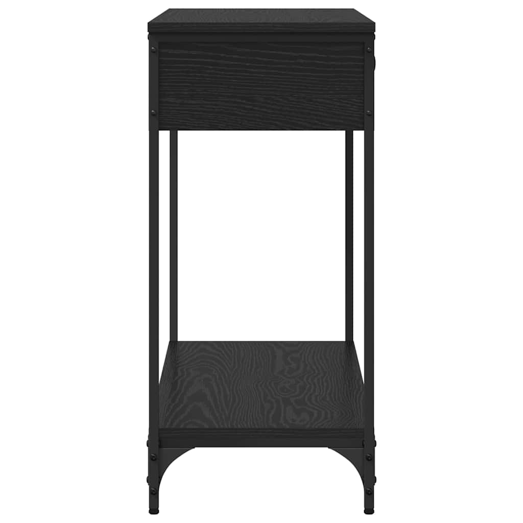 Konsolentisch Schwarze Eiche 100 x 34.5 x 75 cm Holzwerkstoff