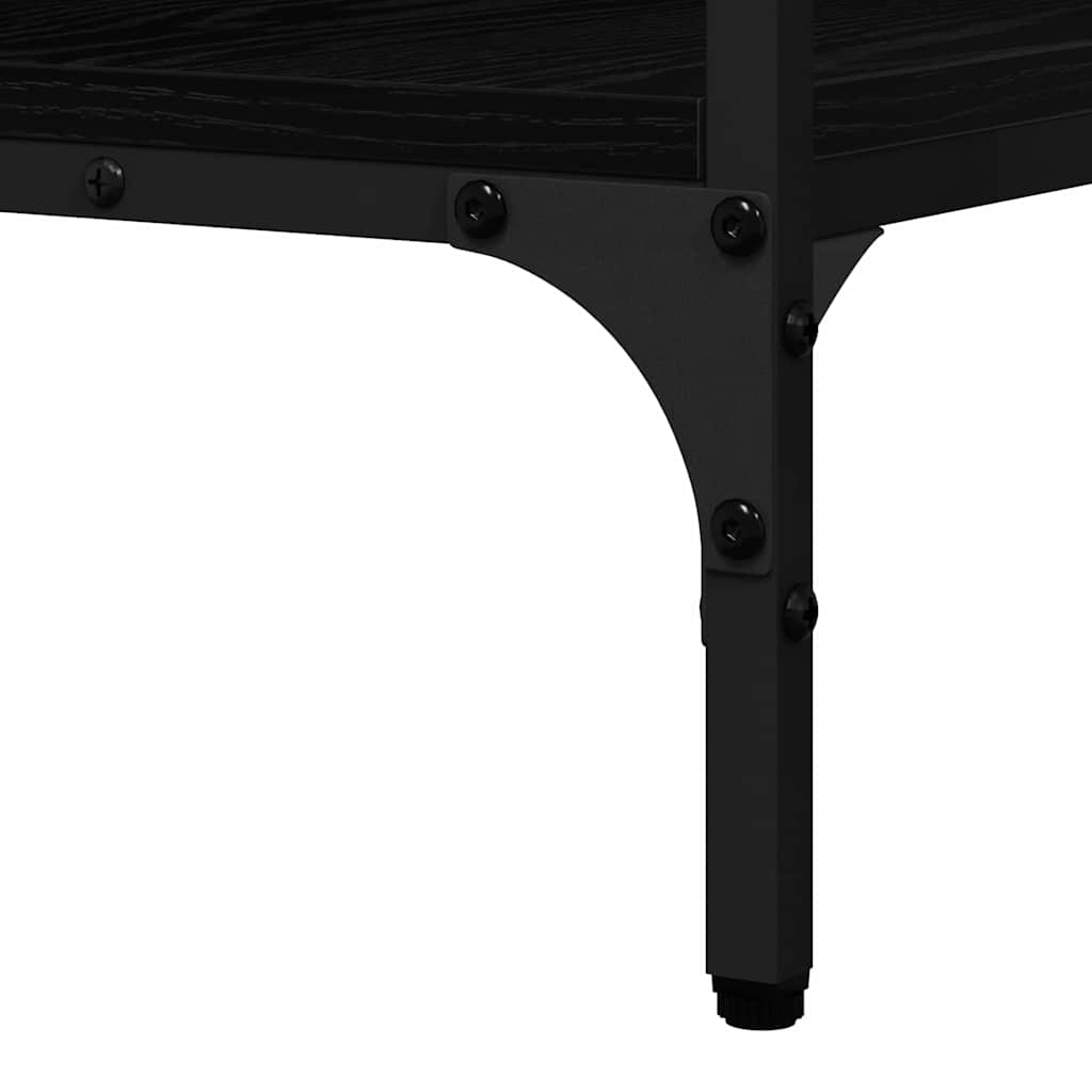 Konsolentisch Schwarze Eiche 100 x 32 x 75 cm Holzwerkstoff