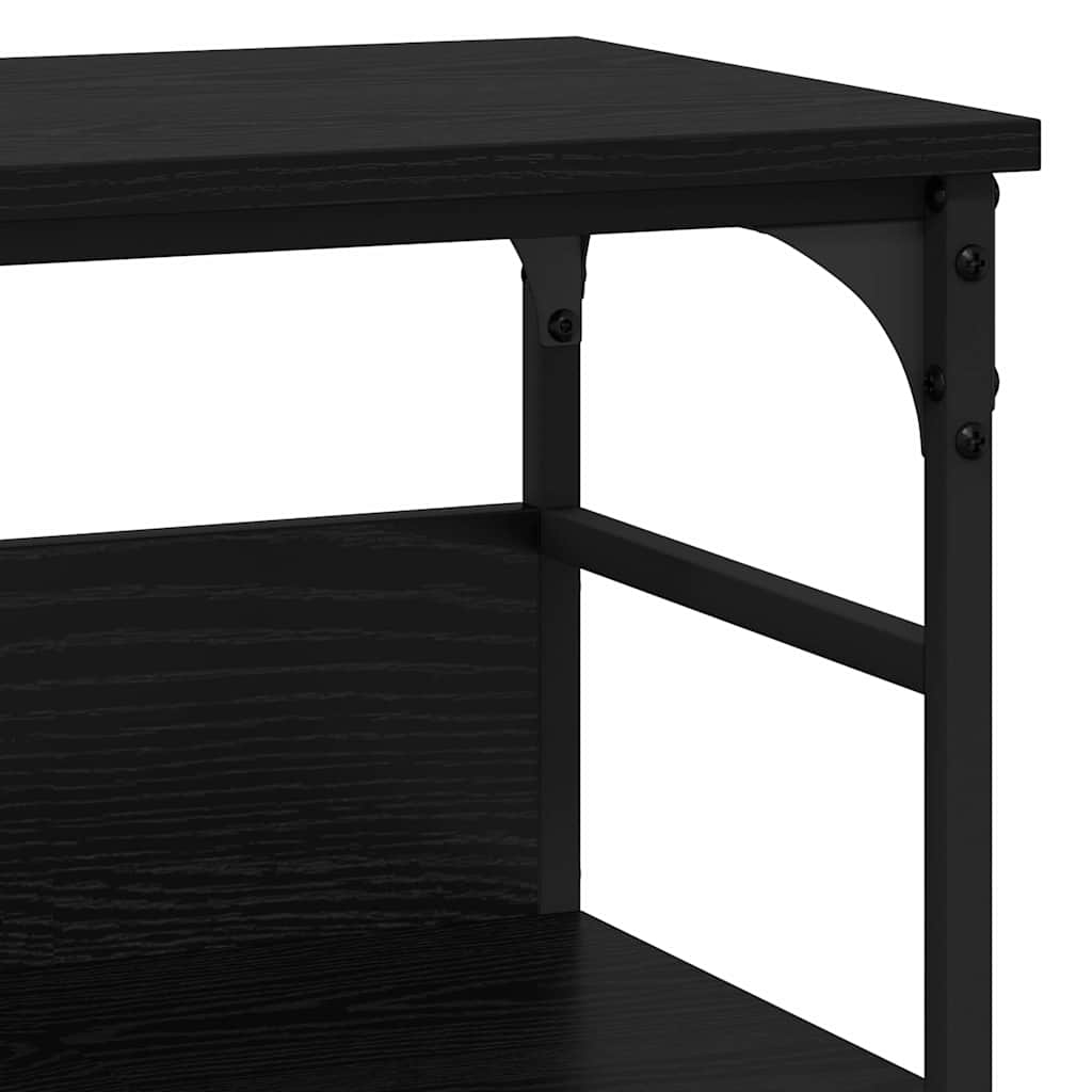 Konsolentisch Schwarze Eiche 100 x 32 x 75 cm Holzwerkstoff