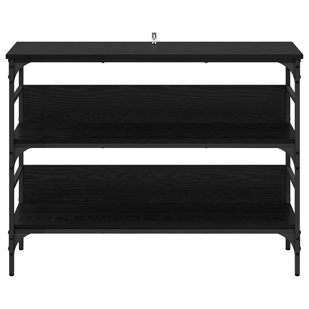 Konsolentisch Schwarze Eiche 100 x 32 x 75 cm Holzwerkstoff