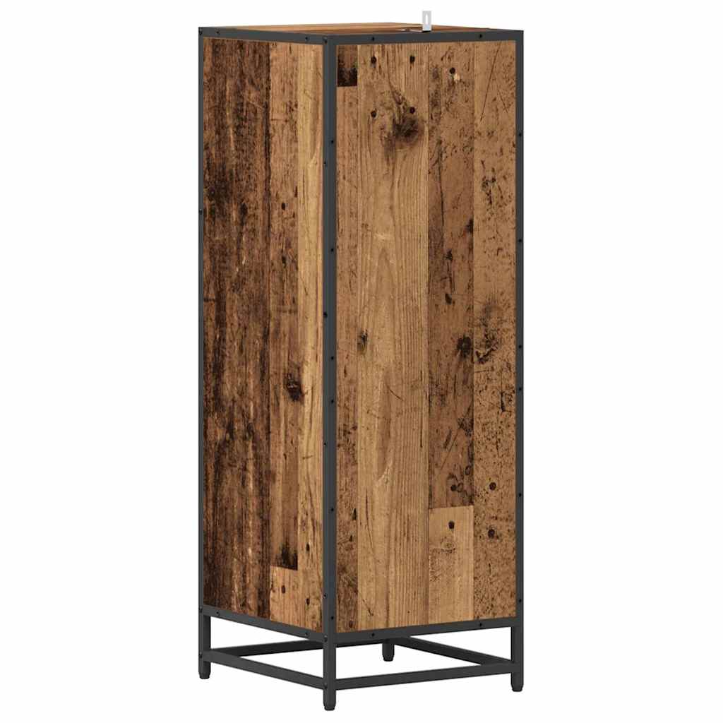 Badezimmer Schrank Altholz 35 x 37,5 x 100 cm Holzwerkstoff