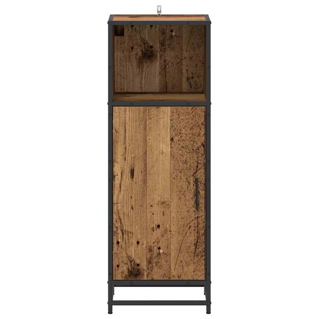 Badezimmer Schrank Altholz 35 x 37,5 x 100 cm Holzwerkstoff