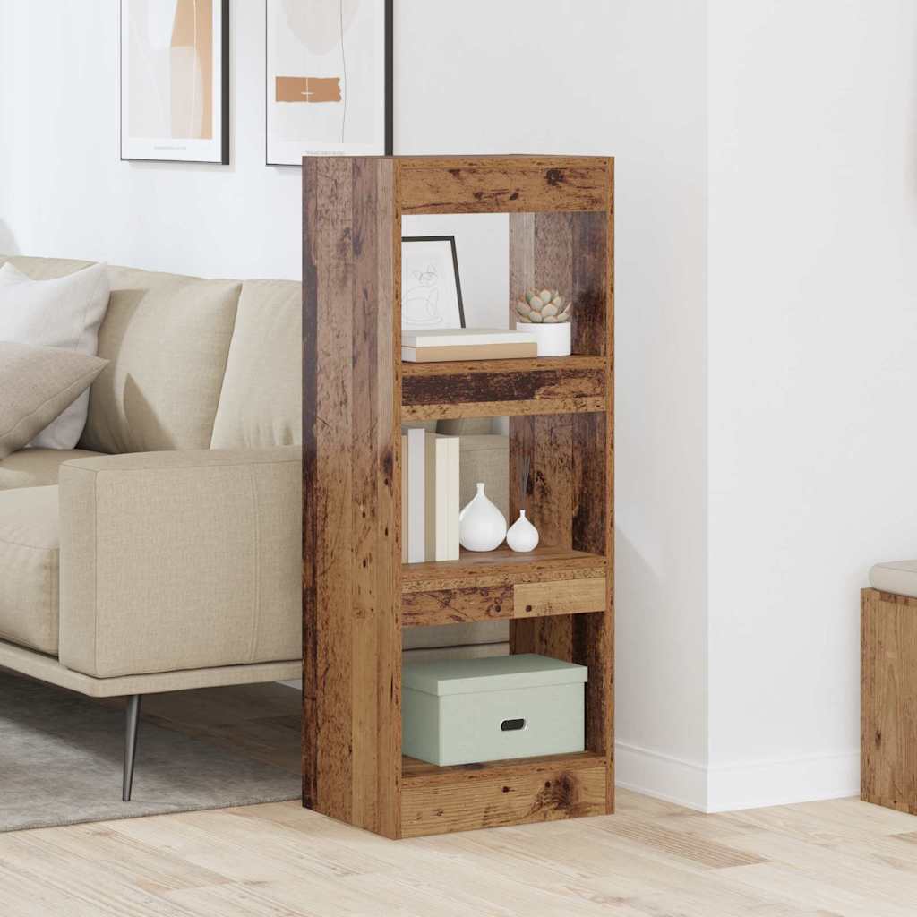 Bücherregal Altholz 40 x 30 x 103 cm Holzwerkstoff