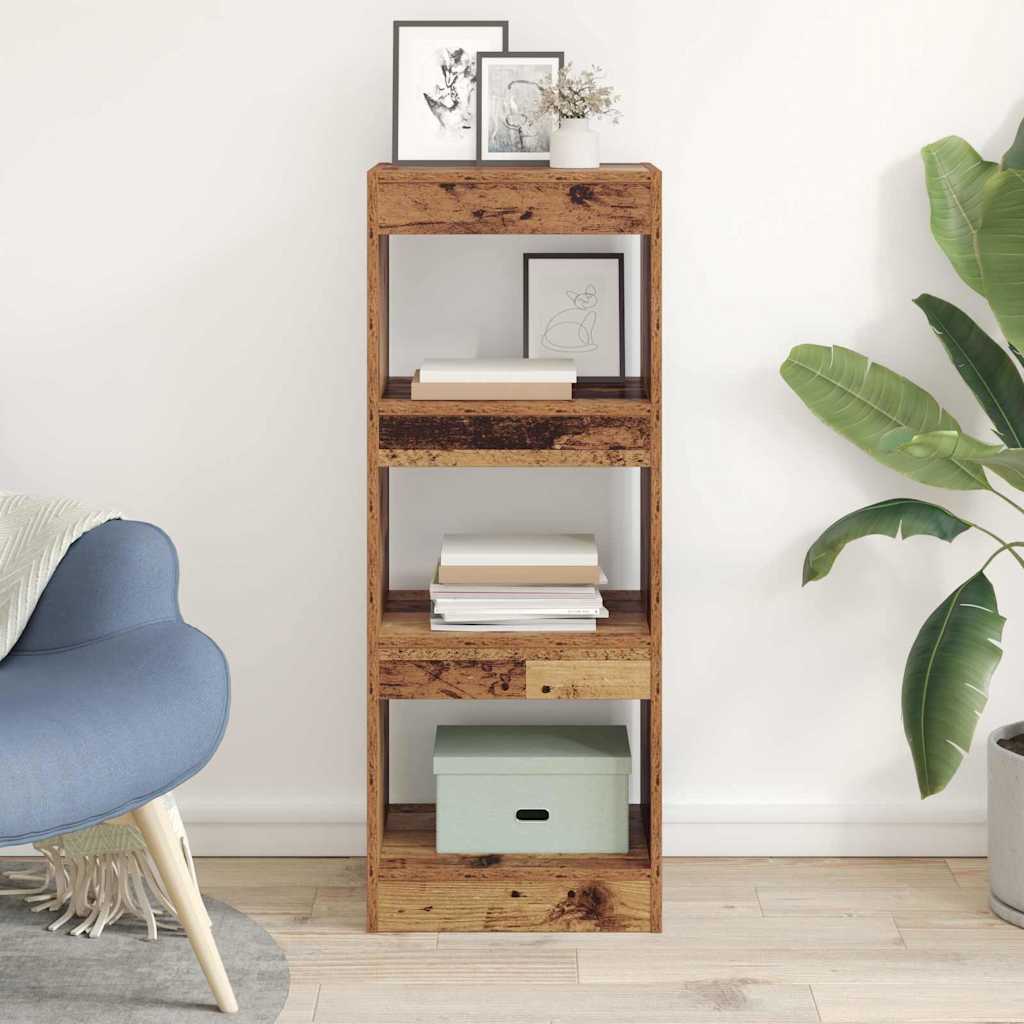 Bücherregal Altholz 40 x 30 x 103 cm Holzwerkstoff
