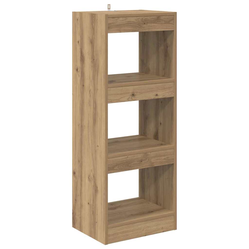 Bücherregal Eiche handwerklich 40 x 30 x 103 cm Holzwerkstoff