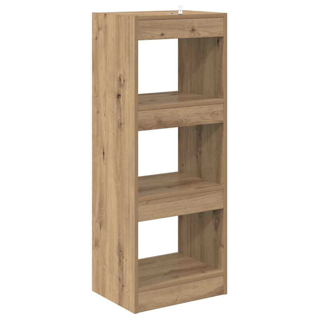 Bücherregal Eiche handwerklich 40 x 30 x 103 cm Holzwerkstoff