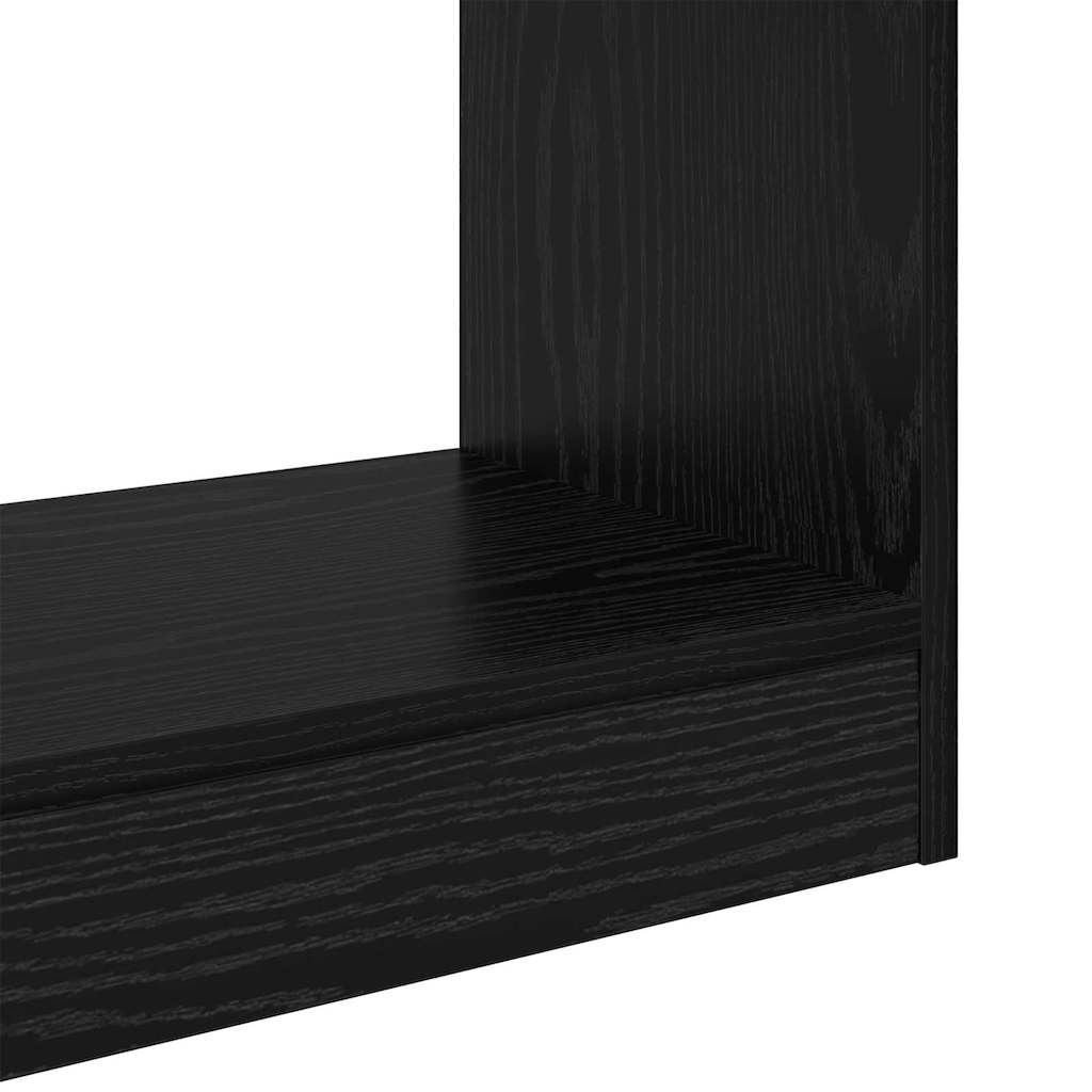 Bücherregal Schwarze Eiche 40 x 30 x 103 cm Holzwerkstoff