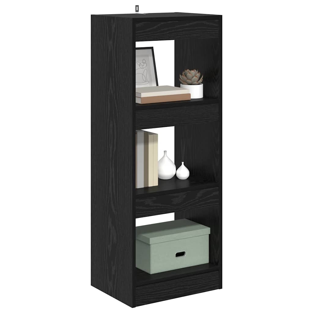 Bücherregal Schwarze Eiche 40 x 30 x 103 cm Holzwerkstoff