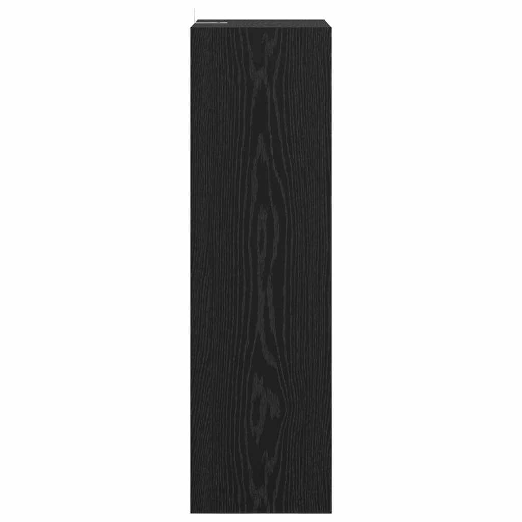 Bücherregal Schwarze Eiche 40 x 30 x 103 cm Holzwerkstoff