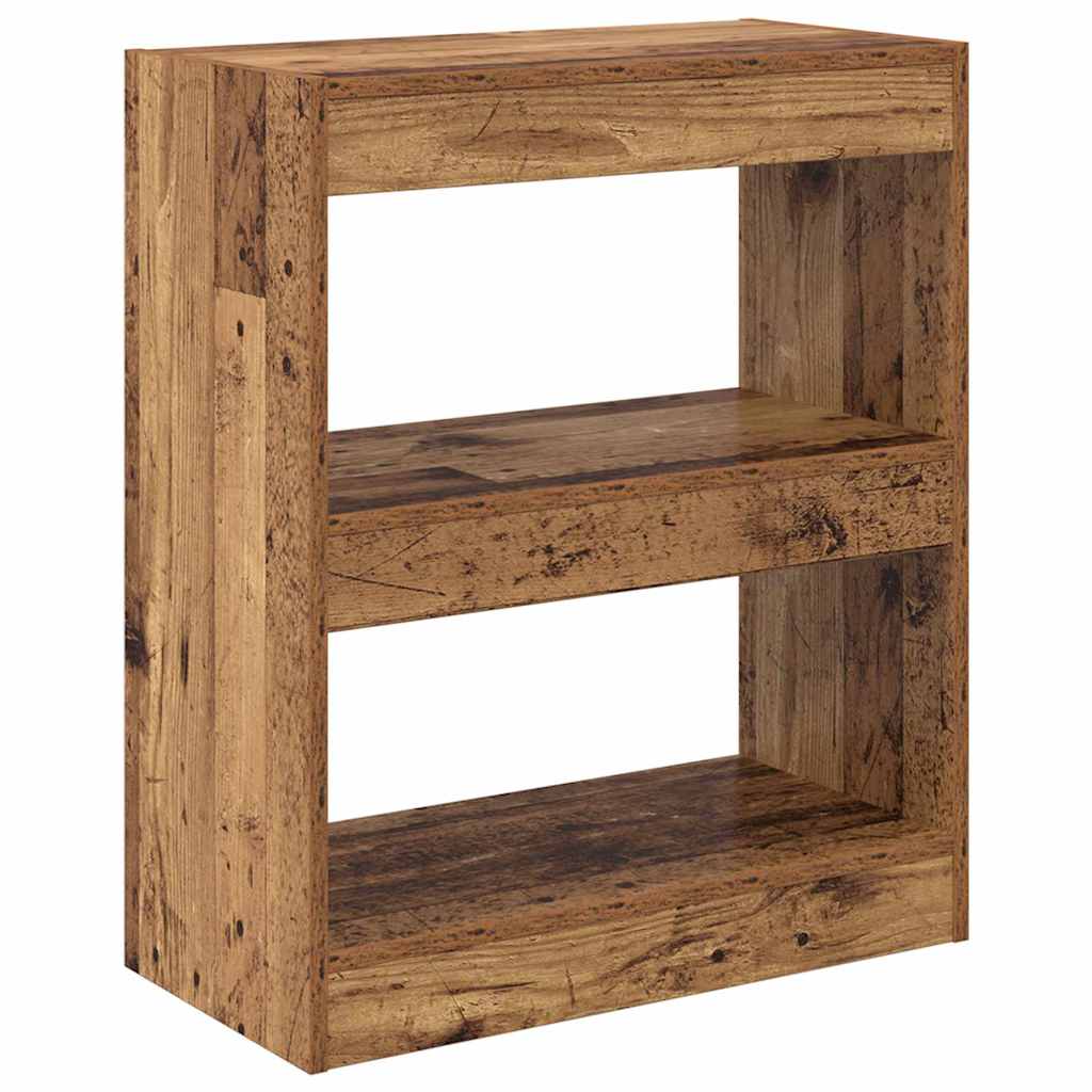 Bücherregal Altholz 60 x 30 x 72 cm Holzwerkstoff
