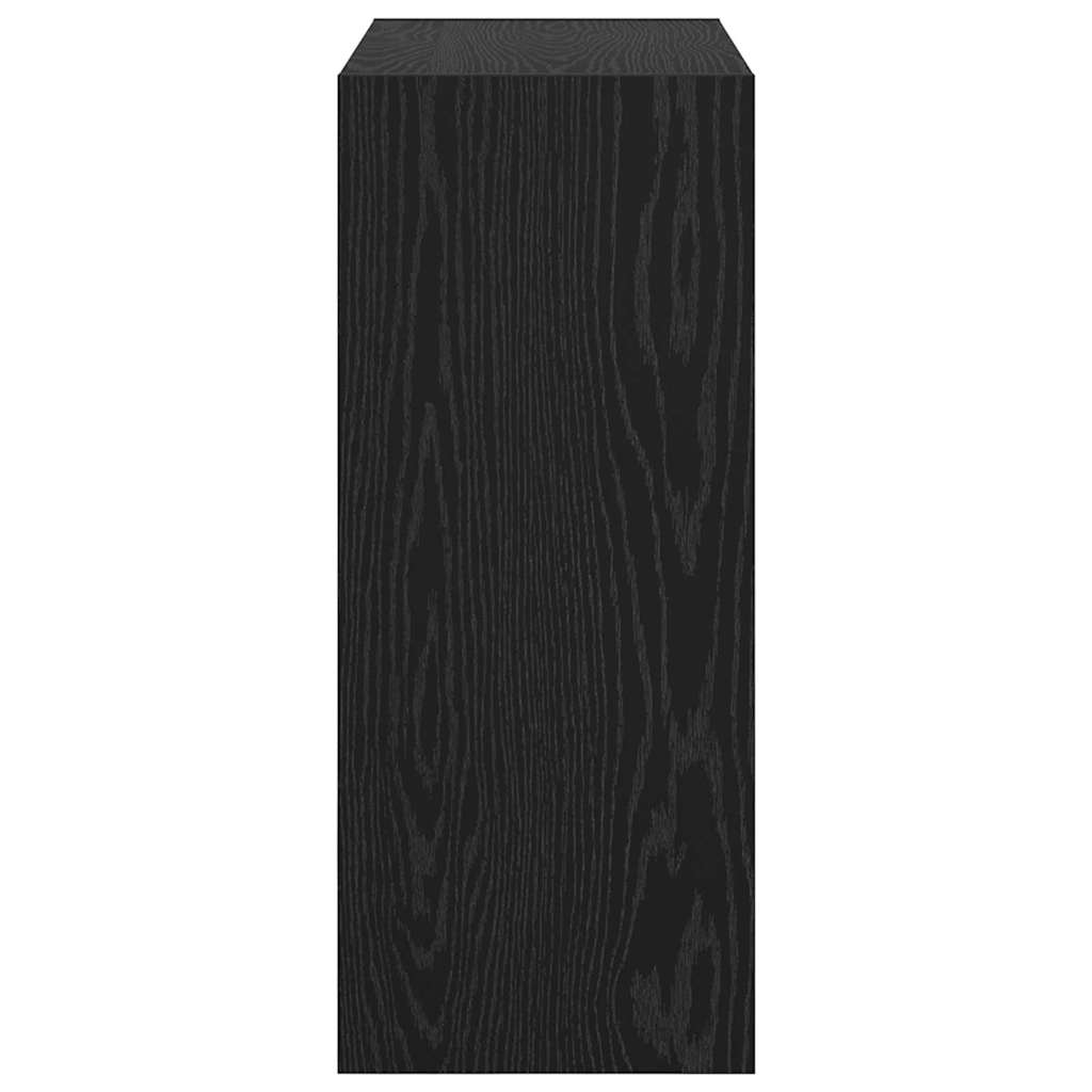 Bücherregal Schwarze Eiche 60 x 30 x 72 cm Holzwerkstoff