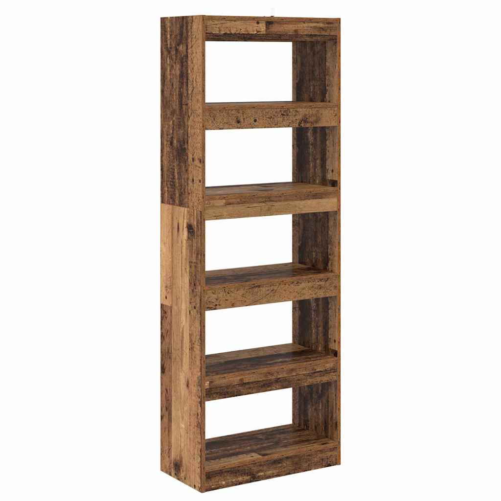 Bücherregal Altholz 60 x 30 x 166 cm Holzwerkstoff