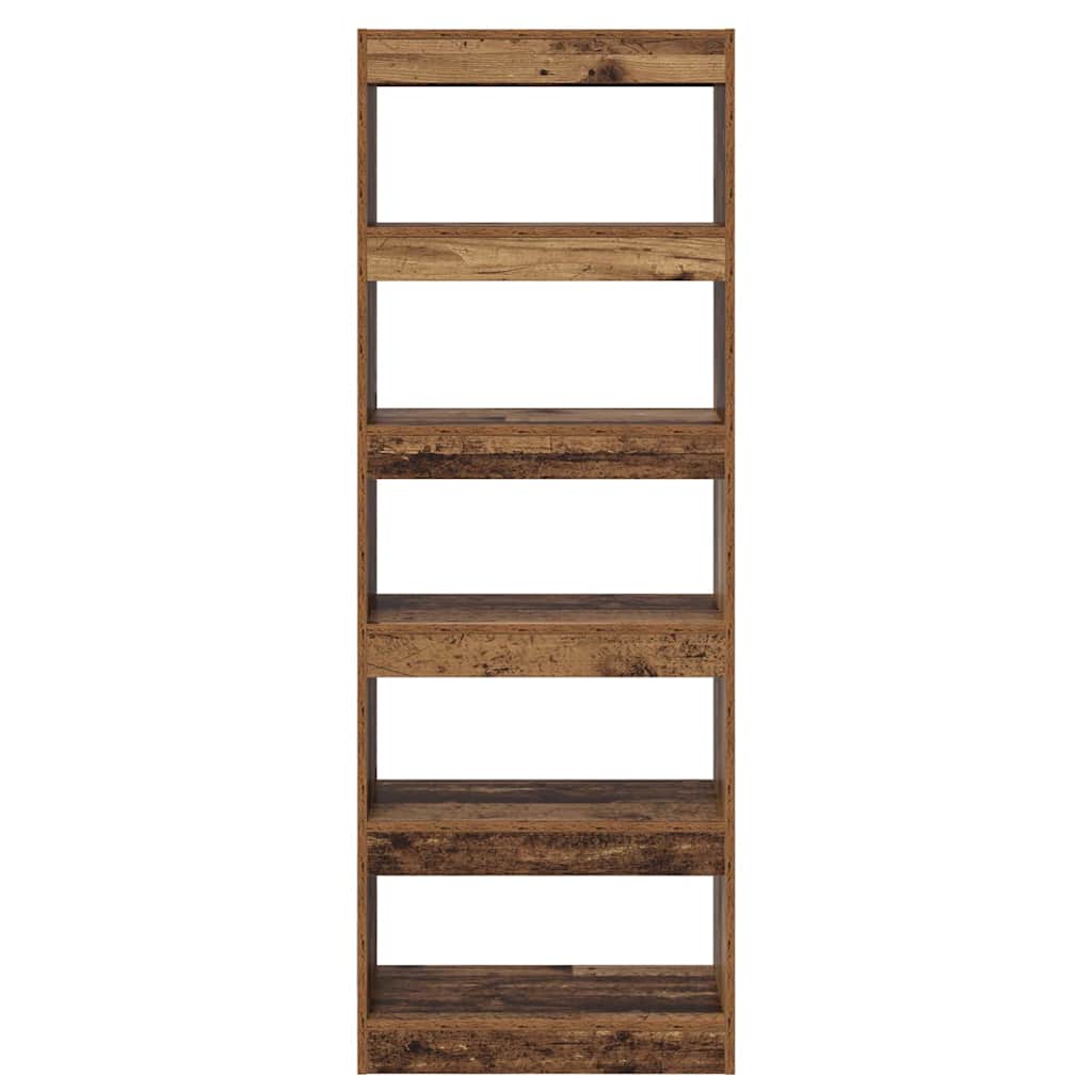 Bücherregal Altholz 60 x 30 x 166 cm Holzwerkstoff