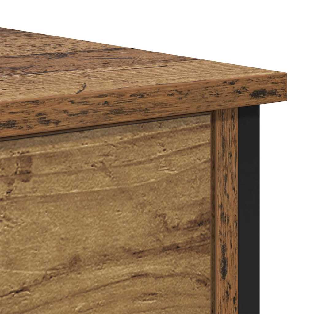 Bettschrank 2 pcs Altholz 40 x 39 x 40 cm Holzwerkstoff