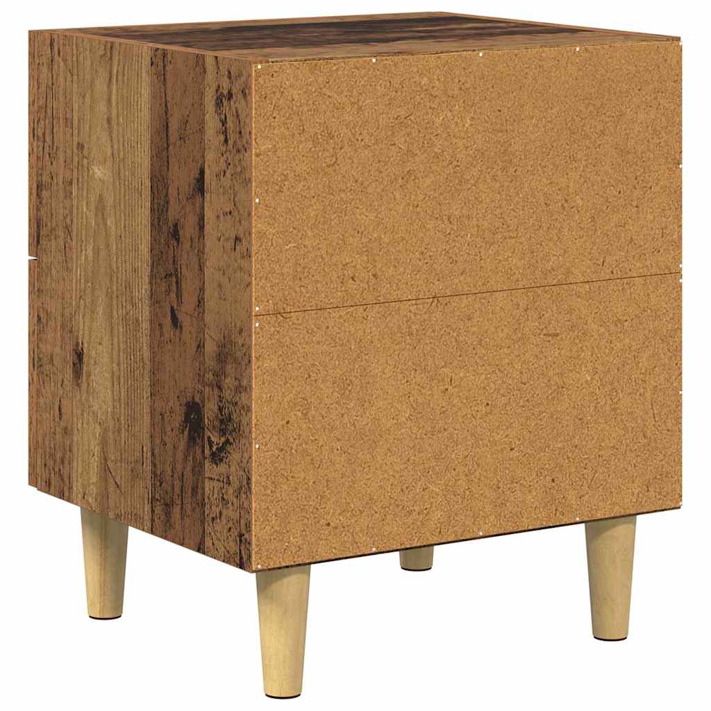 Bettschrank Altholz 40 x 35 x 47,5 cm Holzwerkstoff