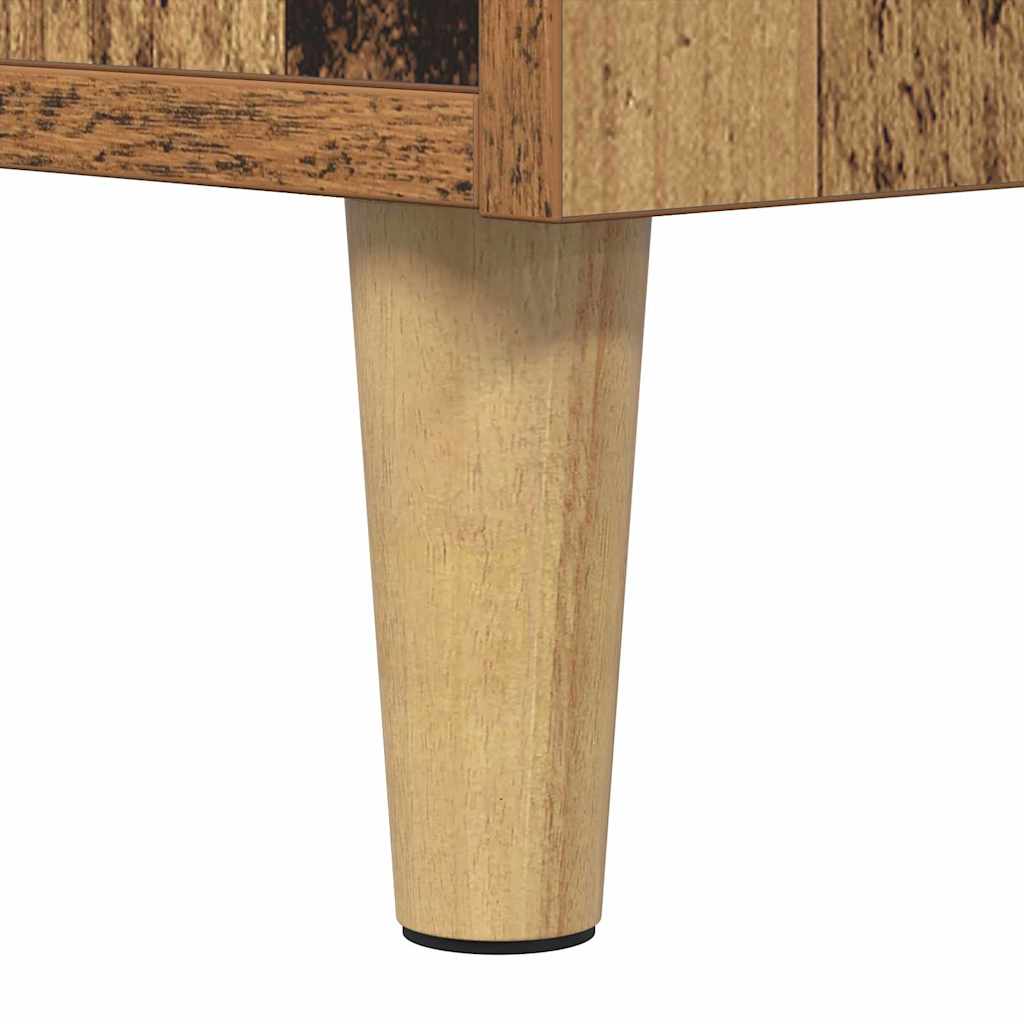 Bettschrank 2 pcs Altholz 40 x 35 x 47,5 cm Holzwerkstoff