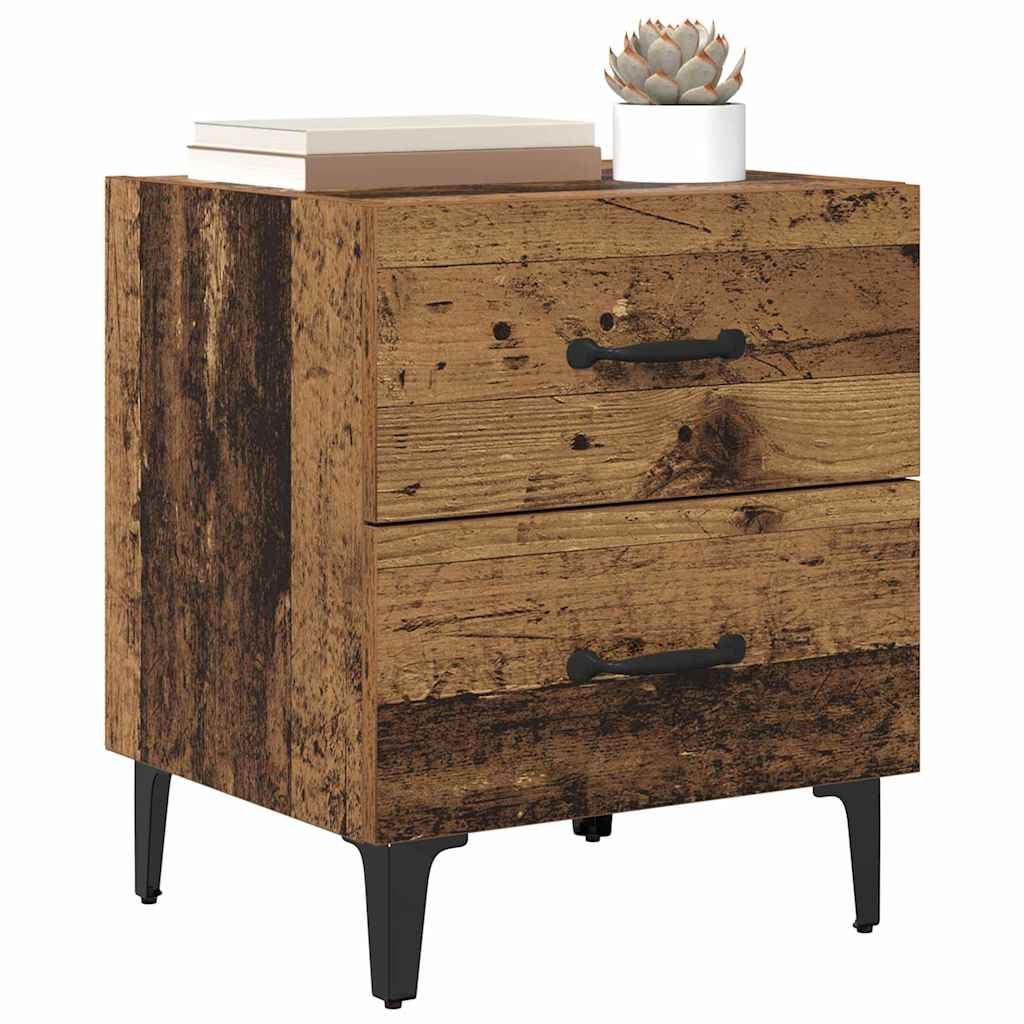 Bettschrank Altholz 40 x 35 x 47,5 cm Holzwerkstoff