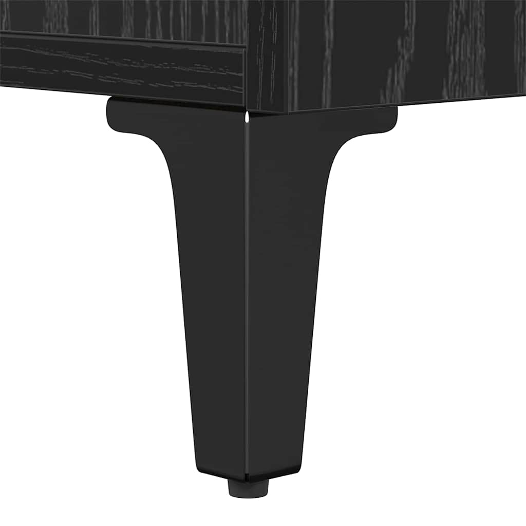 Bettschrank Schwarze Eiche 40 x 35 x 47,5 cm Holzwerkstoff