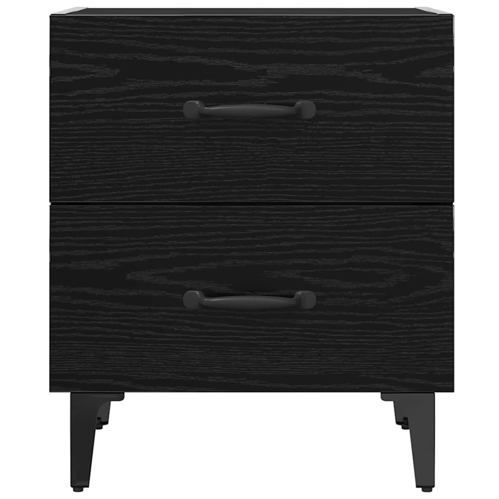 Bettschrank Schwarze Eiche 40 x 35 x 47,5 cm Holzwerkstoff
