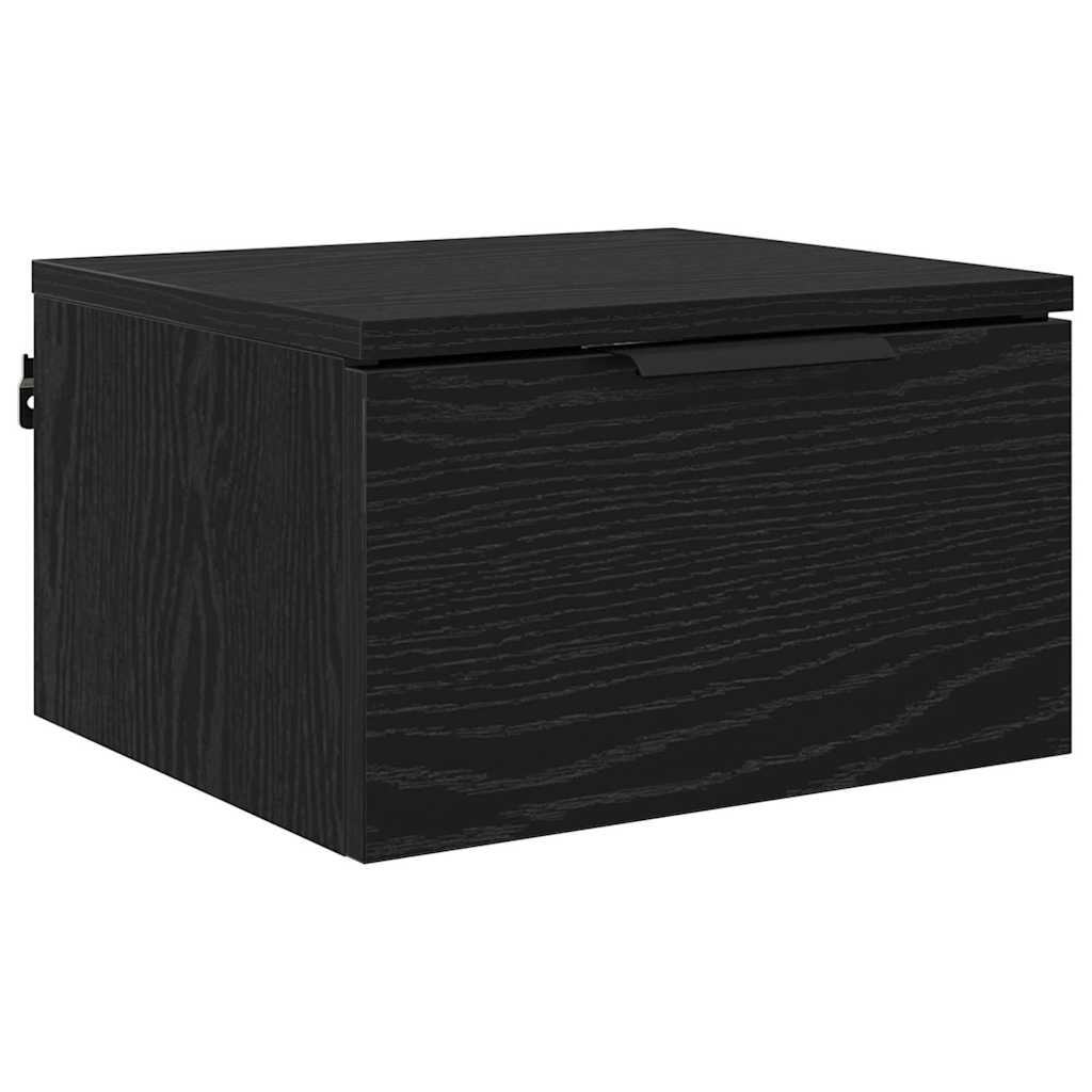 Nachttisch Schwarze Eiche 34 x 30 x 20 cm Holzwerkstoff