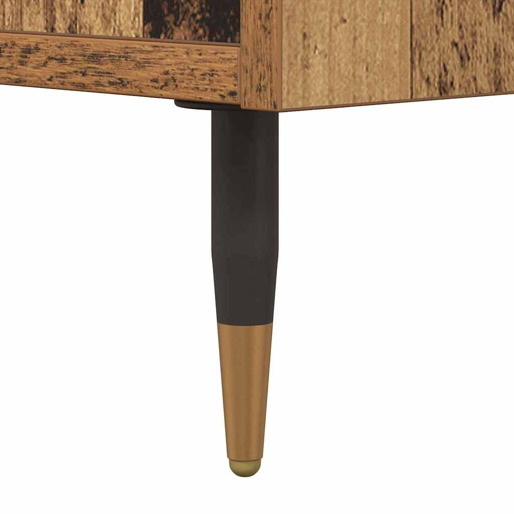 Nachttisch Altholz 40 x 35 x 47,5 cm Holzwerkstoff