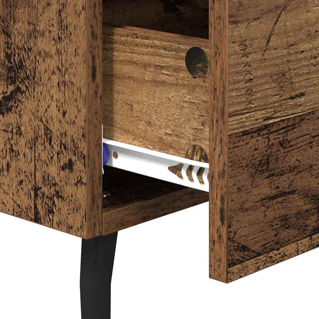 Nachttisch Altholz 40 x 35 x 47,5 cm Holzwerkstoff