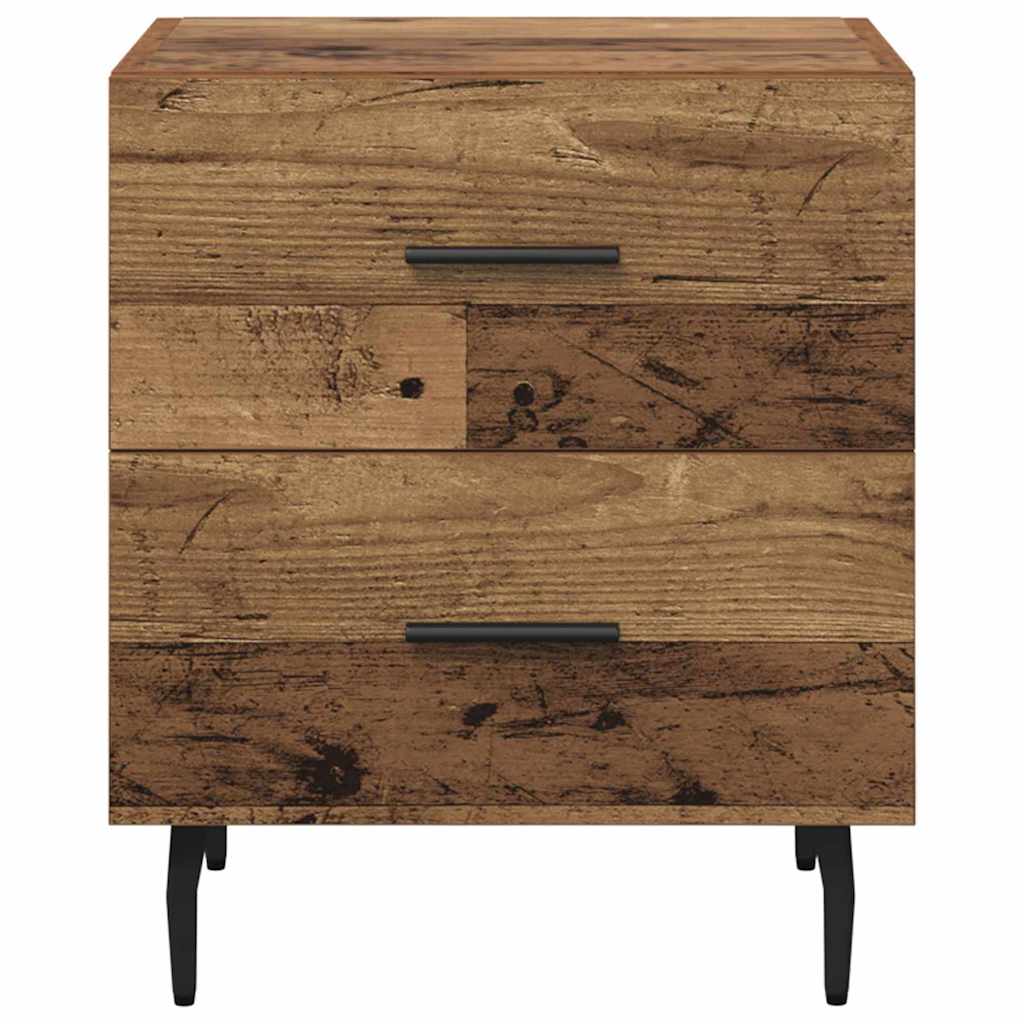 Nachttisch Altholz 40 x 35 x 47,5 cm Holzwerkstoff