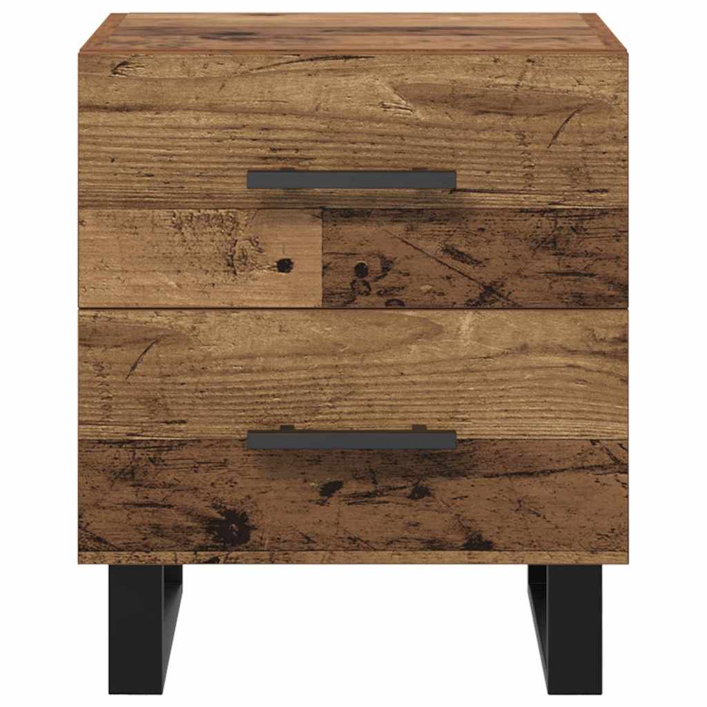 Nachttisch Altholz 40 x 35 x 47,5 cm Holzwerkstoff