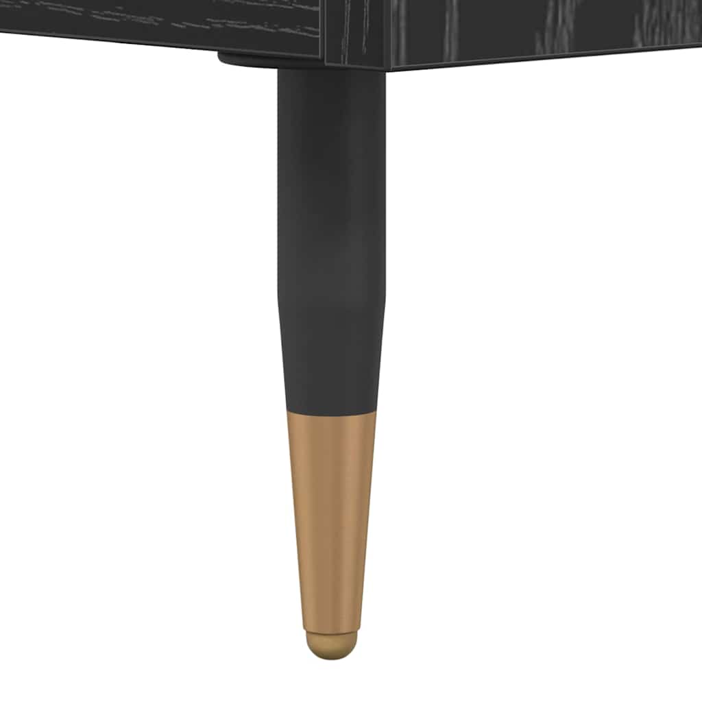 Couchtisch Schwarze Eiche 102 x 44,5 x 50 cm Holzwerkstoff