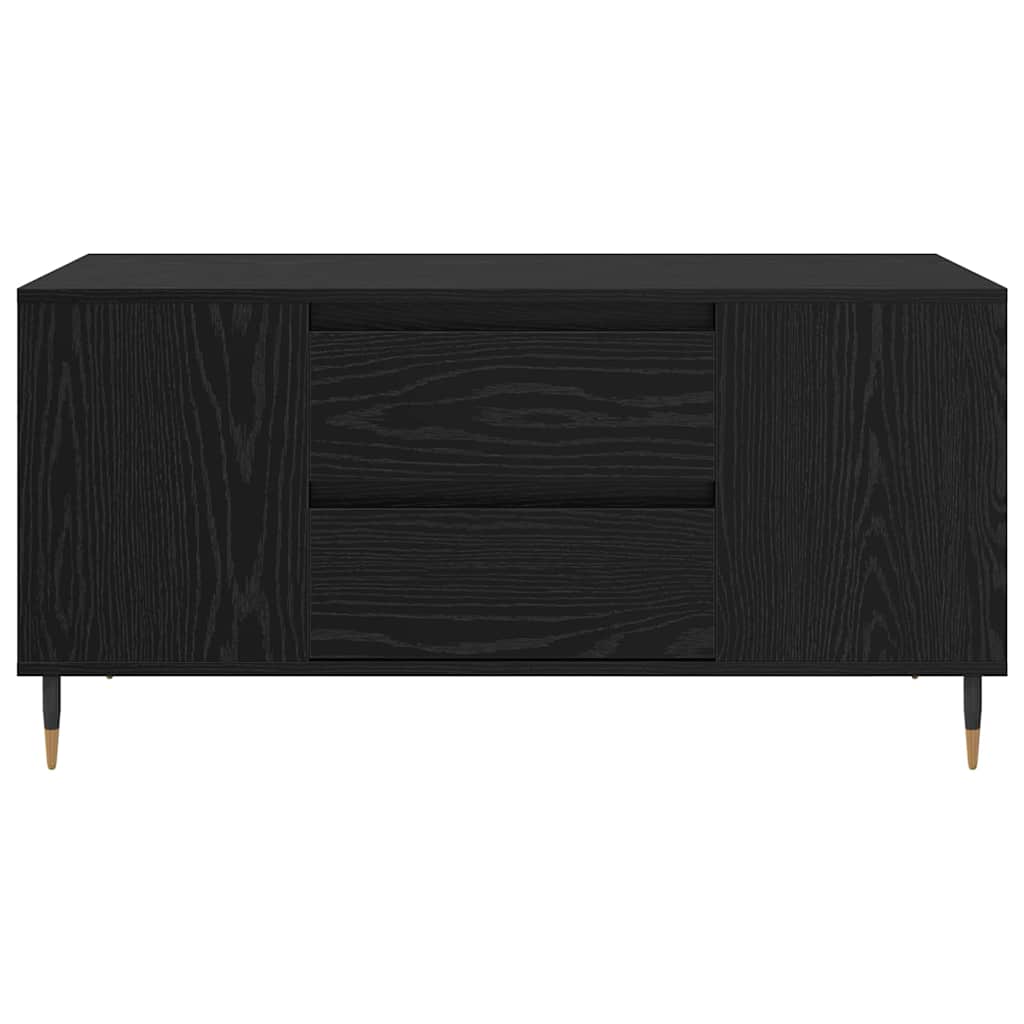 Couchtisch Schwarze Eiche 102 x 44,5 x 50 cm Holzwerkstoff