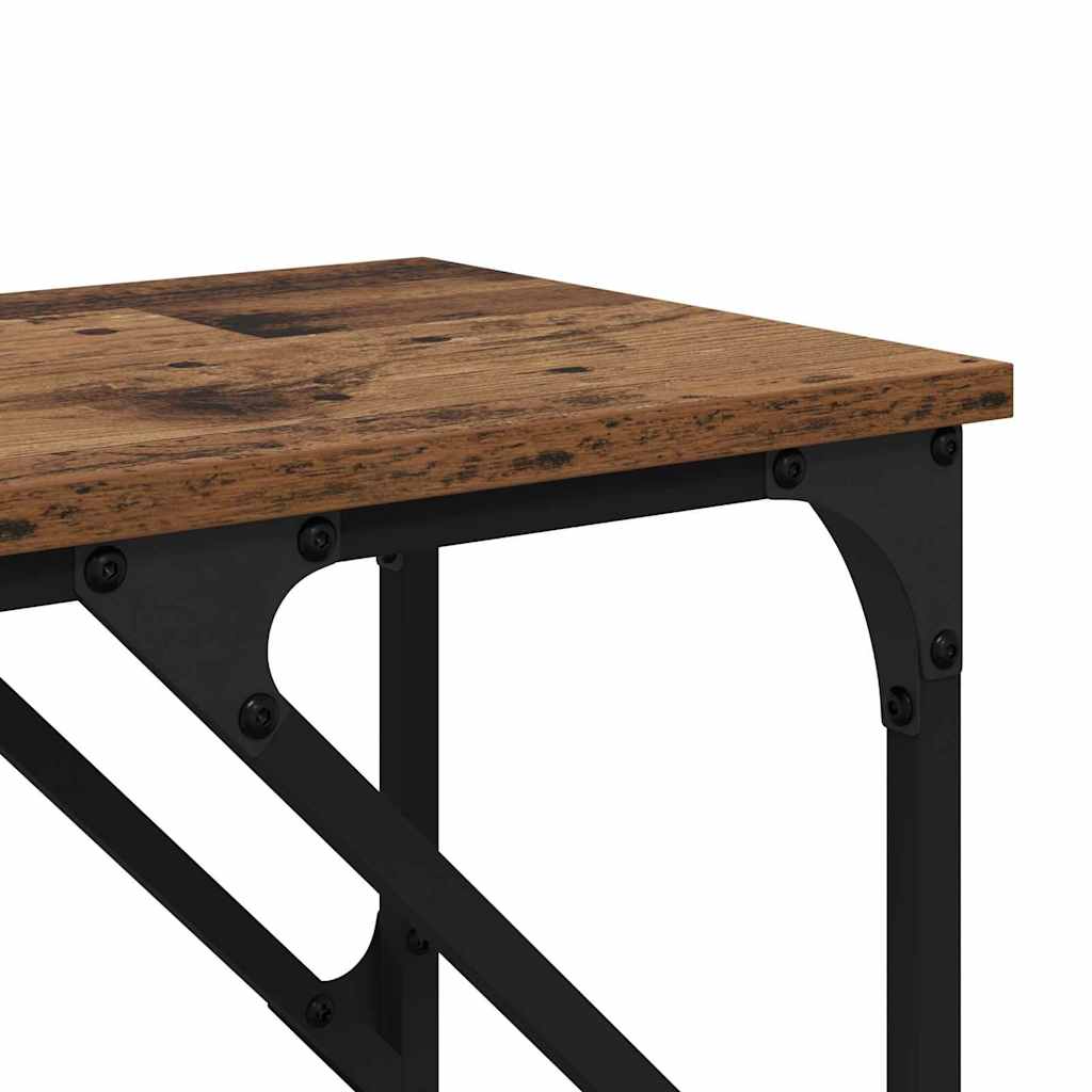 Konsolentisch Altholz 180 x 29 x 75 cm Holzwerkstoff