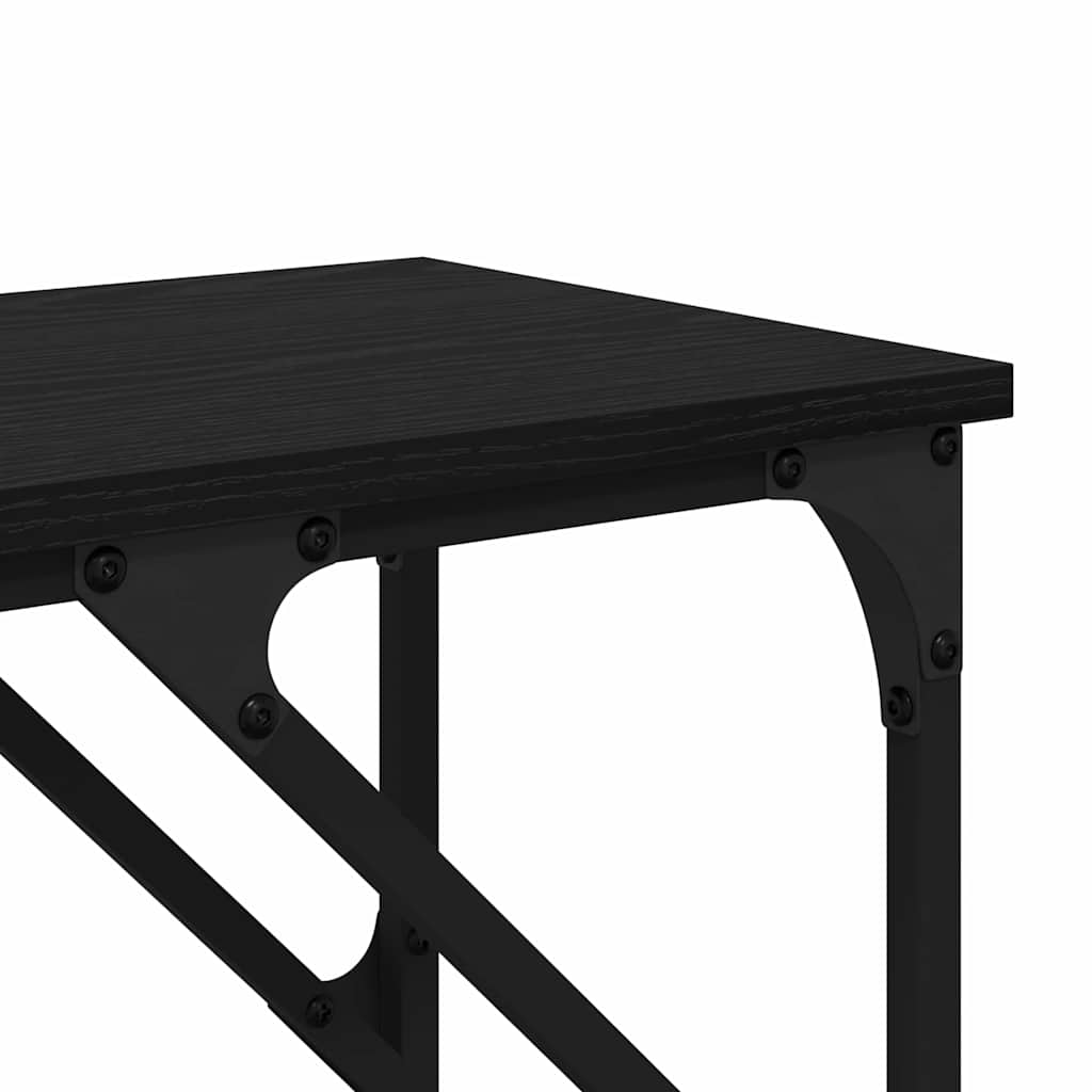Konsolentisch Schwarze Eiche 180 x 29 x 75 cm Holzwerkstoff