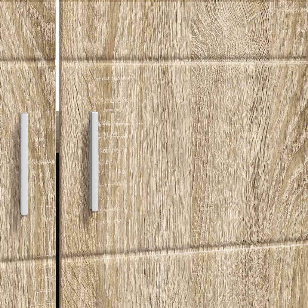 Badezimmer Waschbecken Schrank Sonoma Eiche 60 x 34 x 63 cm