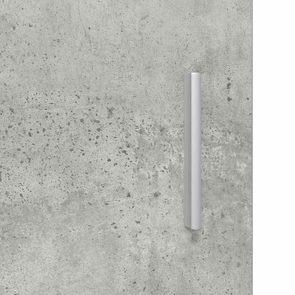 Badezimmer Waschbecken Schrank Betongrau 60 x 34 x 63 cm